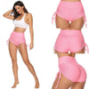 Yogahose, Bubble-Shorts mit Schleife