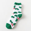 Frauen Weihnachten Plüsch Socken