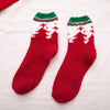 Frauen Weihnachten Plüsch Socken