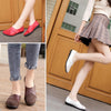 Damenschuhe mit weichen Sohlen  