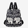 Böhmischer Elefant Nylon Rucksack