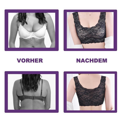 Bequemer Büstenhalter mit Spitzen