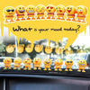 Autodekoration Kopfschüttelnde Emoji Puppe