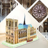3D-Modell-Puzzle Sehenswürdigkeit auf der ganzen Welt