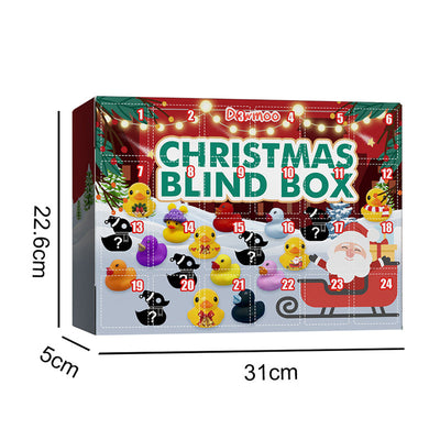 Weihnachtensblindkasten-Ente im Baden-Weihnachtenskalender