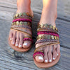 Griechischer Stil Boho-Sandalen