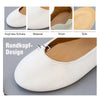 Elastische Ballettschuhe mit Reisverschluss