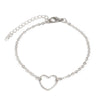 Zartes Herz Armband