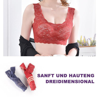 Bequemer Büstenhalter mit Spitzen