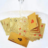 Luxus 24K Goldfolie Poker Spielkarten