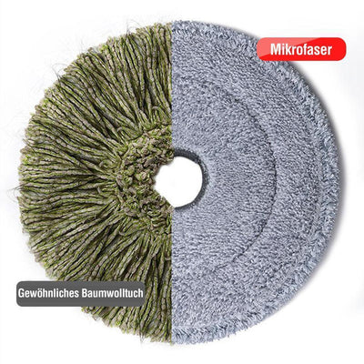 Rotierender Runder Mikrofaser-Flachmopp