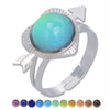 Thermochromer Edelsteinring