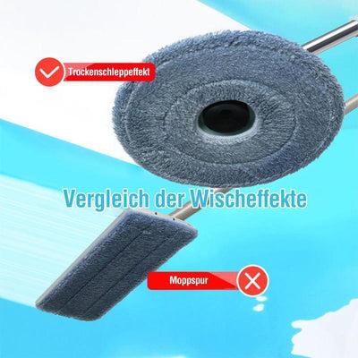 Rotierender Runder Mikrofaser-Flachmopp