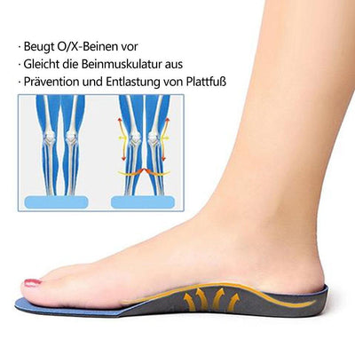 Orthopädische Einlegesohle Mit Bogenstütze, Unisex
