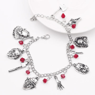 Horror inspiriertes Armband, perfekt für Halloween-Party