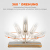 Mop 360 Grad Doppelseitig Mop 360 Grad Reinigung Mopp Selbst Wringing  Mit 2 Stücke Tücher