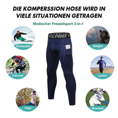 Hautenge Turnhose für die Männer
