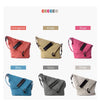Modische literarische retro Segeltuchtasche
