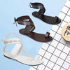 Böhmische flache Knöchelriemen Peep Toe Strand lässige Sandalen