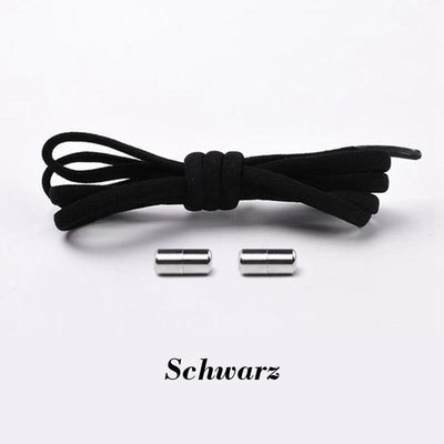Elastische Schnürsenkel mit Metallkapsel