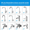 Drehbarer Doppelfunktions-Bubbler-Wasserhahnkopf
