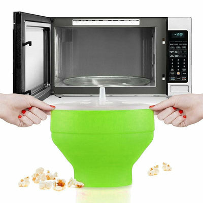 Silikon Popcorn Schüssel