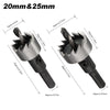5PCS Carbide Spitze HSS Bohrer Lochsäge Set Edelstahl Metall Legierung 16-30mm
