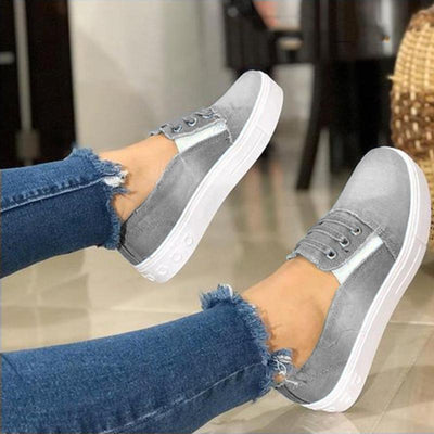 Frauen Casual Canvas Sneaker Schuhe
