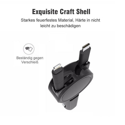 3-in-1 skalierbares KFZ-Ladegerät (Zigarettenanzünder im Auto)