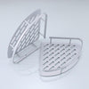Klebende Ecke Caddy Badezimmer Duschregal mit Haken