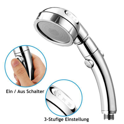 Hochdruck Handbrause mit Ein/Aus-Schalter