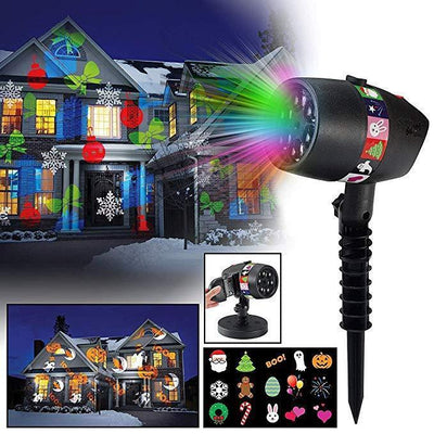 DIA-SHOW mit 12 Full Color Holiday Diapositive