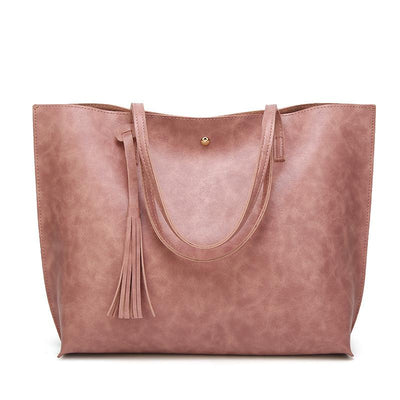 Modische Damen Tasche mit Quasten