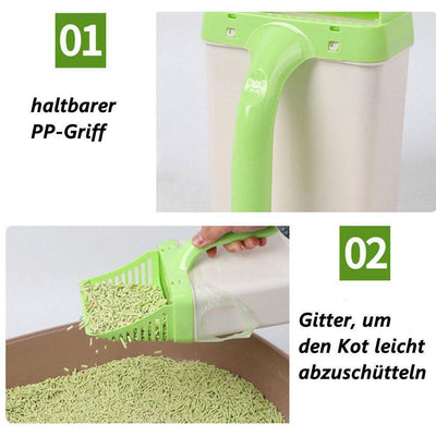 Katzenstreu Schaufel Toilette Reinigungsprodukte Plastik