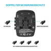 Weltweiter Reiseadapter, internationaler Netzadapter