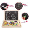 Kinder Lehrreiche Tafel Holz Puzzlespiel