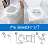 Einweg-Toilettensitzabdeckung (50 Stücke)
