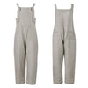 Lässige Jumpsuits insgesamte Baggy-Trägerhose in Übergröße