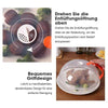 Mikrowellenplattenabdeckung mit Griff