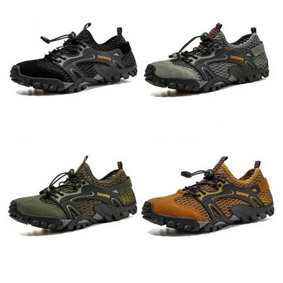 Herren atmungsaktives Mesh Casual leichte Outdoor Wanderschuhe