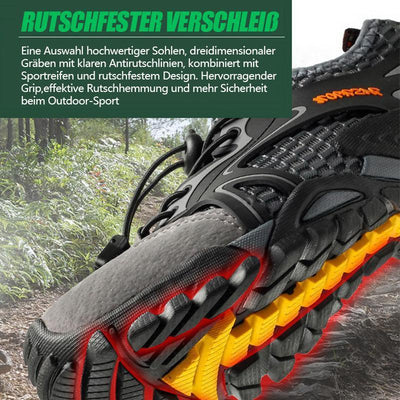 Herren atmungsaktives Mesh Casual leichte Outdoor Wanderschuhe