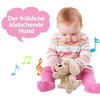 Der fröhliche klatschende Hund