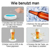 Kreatives Ultraschall Bier Schäumer